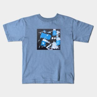 Abstract Raindrops Kids T-Shirt